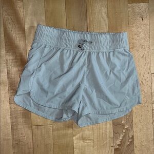 Adidas Blue Athletic Shorts with Elastic Waistband